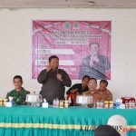 Ketgam : Ketua DPRD Konawe, I Made Asmaya saat reses di Kecamatan Lambuya. Rabu, 15 Oktober 2025. Foto : Humas DPRD Konawe