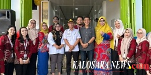 Ketgam : foto bersama usai membuka secara simbolik klinik Utama. Rabu,15 Oktober 2025/foto : Istimewa