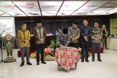 DPRD Konsel Gelar Paripurna Penandatanganan KUA-PPAS Tahun 2026
