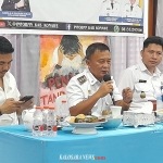 Wabub Konawe, Syamsul Ibrahim (tenga) saat membuka FGD BNNK Konawe. Rabu, 21 Januari 2026 di aula BNNK Konawe.foto : Muhammmad Randa