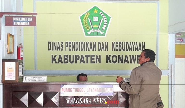 Ruang Tunggu Dinas Pendidikan dan Kebudayaan Kabupaten Konawe