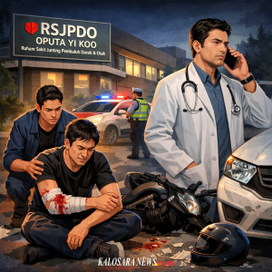 Seorang Dokter di RJPDO Oputa YI Koo Tabrak Wartawan Harian Rakyat Sultra