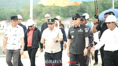 Gubernur Sultra Sultra dan Bupati Konawe Cek KNMP di Sorue