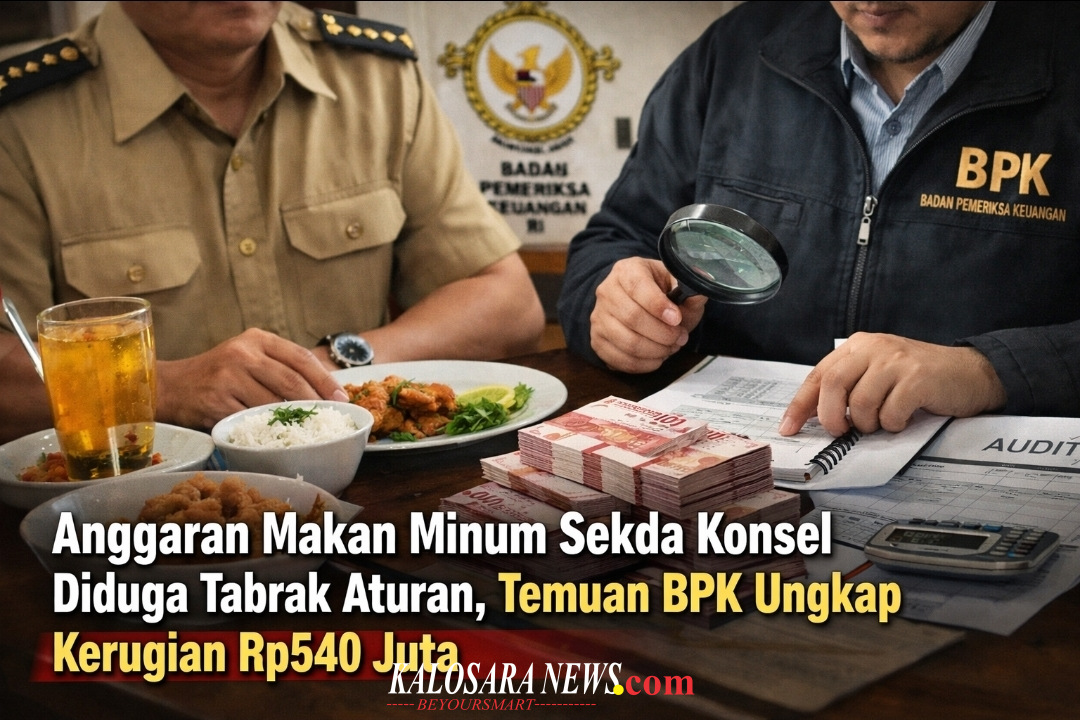 Foto ilustrasi anggaran logistik Sekda Konawe Selatan tahun amggaran 2024