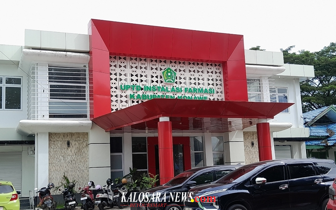 Ketgam : foto sarana Instalasi Farmasi milik Dinas Kesehatan Kabupaten Konawe