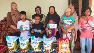 Bantuan Baznas Sultra di Desa Lerepako Diduga “Disunat” Rp200 Ribu Per Orang