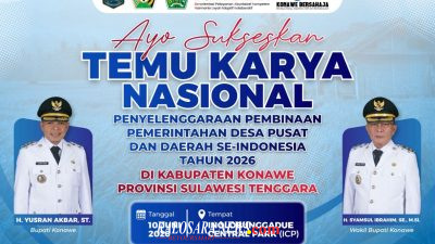 Jadi Tuan Rumah, Pemkab Konawe Siap Sukseskan Temua Karya Nasional Pemerintah Desa